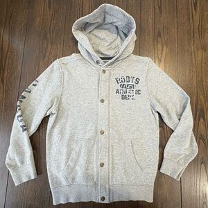 Roots Kids Heather Gray Hoodie